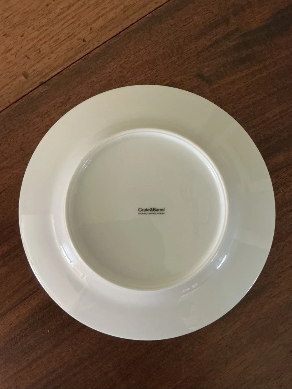 Crate and Barrel Fruit Plates Set of 3 Pear, Apple and Plum